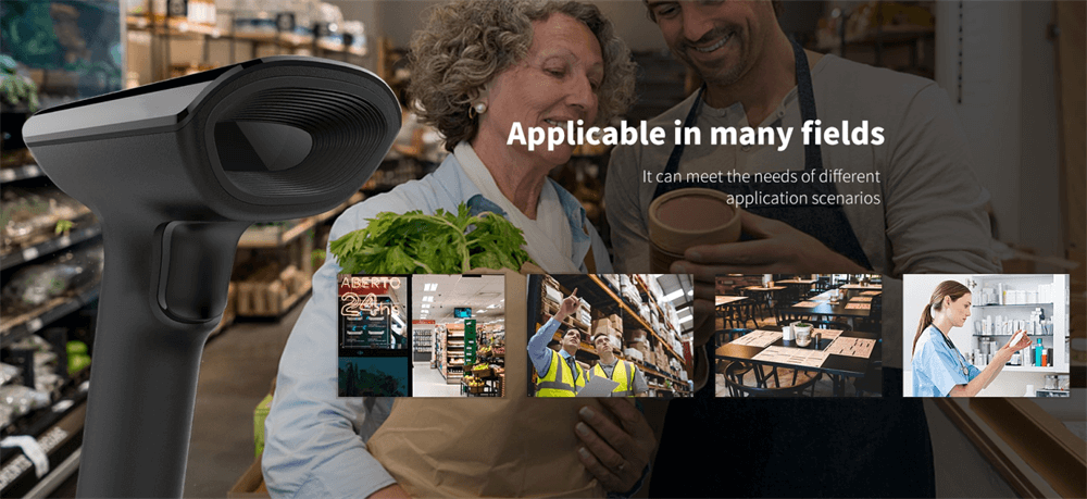 iDPRT handheld scanner di codici a barre